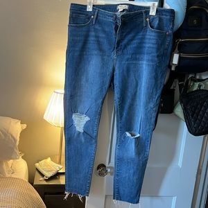 Comfy jeans. Madewell brand